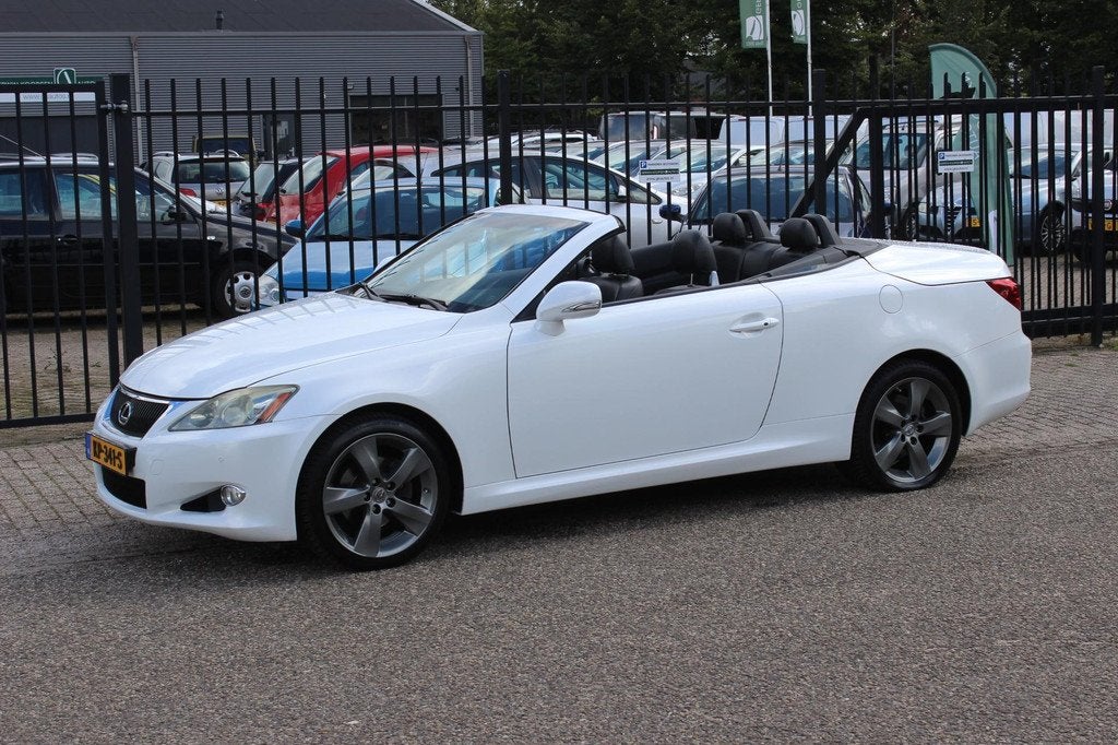 Lexus IS Cabriolet 250C Luxury, Auto's, Automaat, Achterwielaandrijving, Gebruikt, Cabriolet