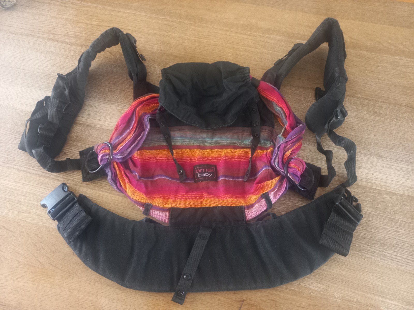 Emeibaby ergonomische newborn baby draagzak, Kinderen en Baby's, Overige merken, Gebruikt, Buik of Rug, Ophalen of Verzenden