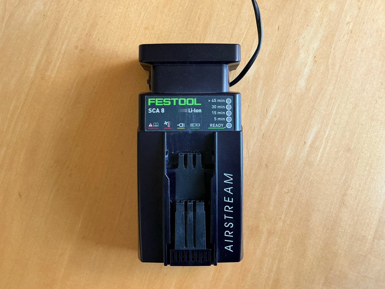 Festool SCA 8 Airstream Oplader voor Li-Ion Accu's, Ophalen, Gebruikt
