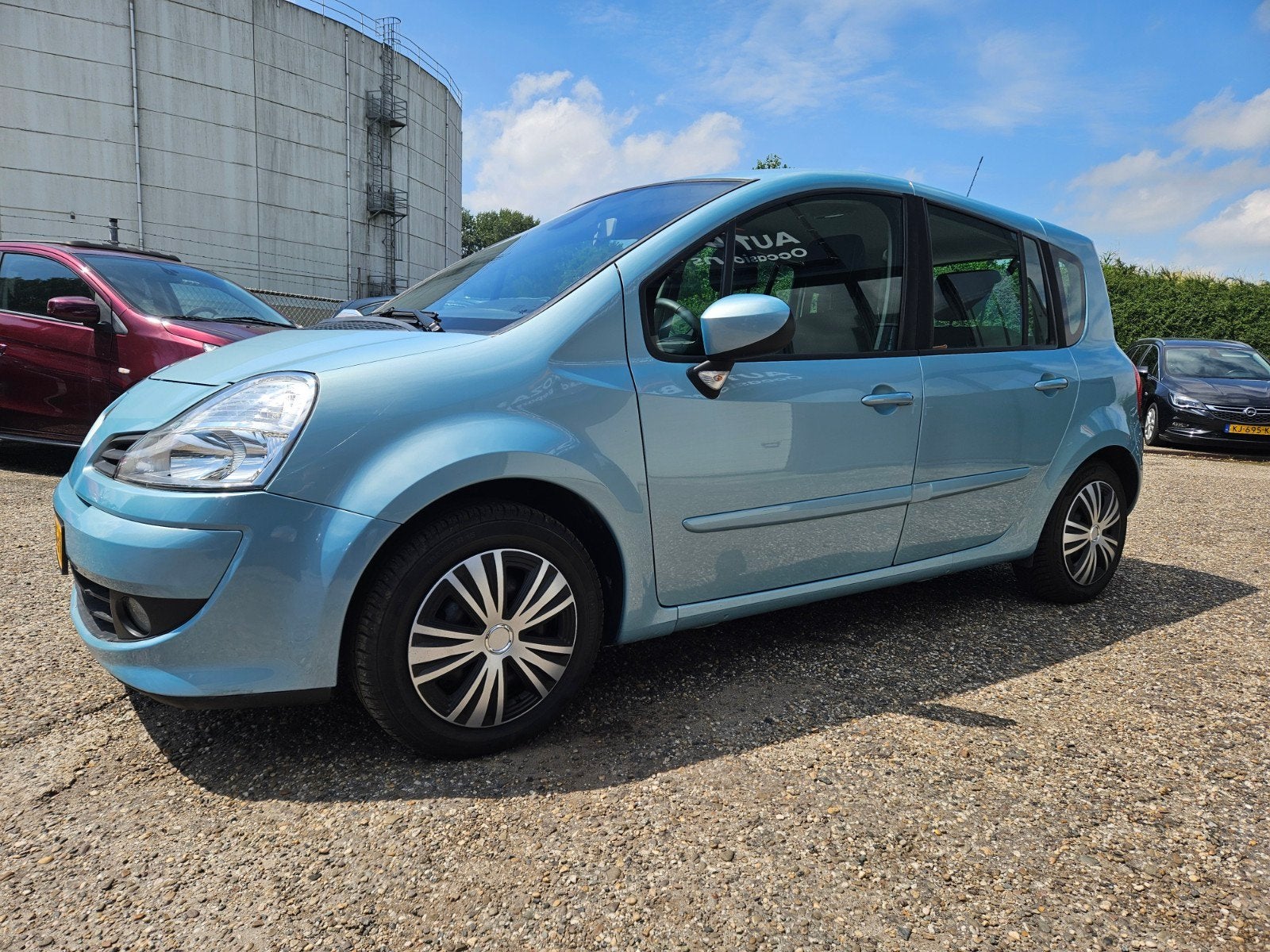 Renault Grand Modus 1.6-16v Dynamique 2010, Stof, 4 cilinders, Grijs, Particulier
