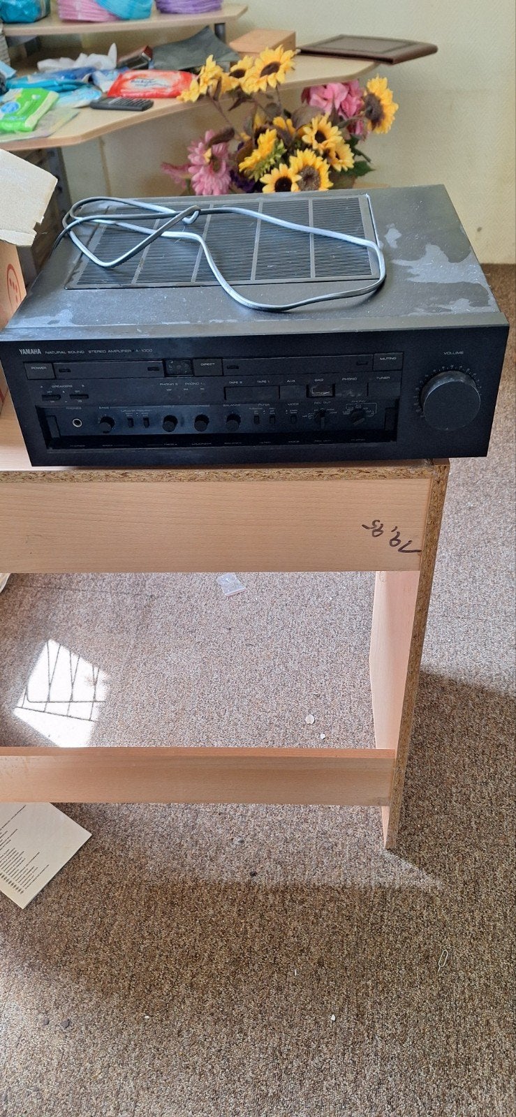 Yamaha A-1000 Natural Sound Stereo Versterker, Ophalen of Verzenden