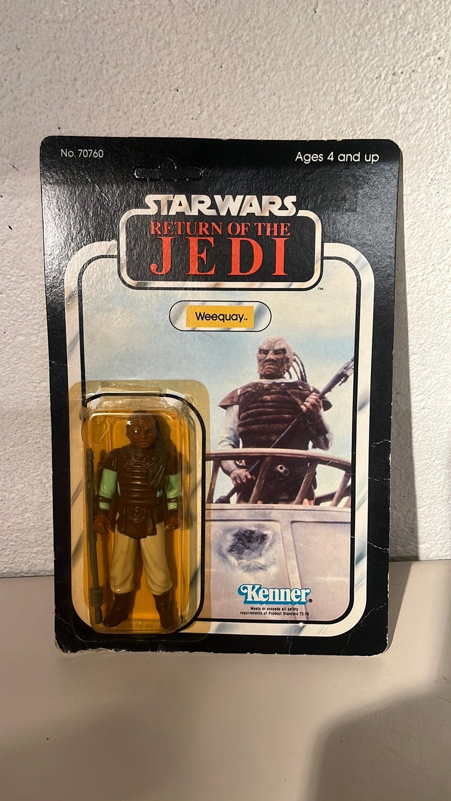 Kenner Star Wars: Return of the Jedi Weequay actiefiguur1983, Ophalen of Verzenden, Zo goed als nieuw, Actiefiguurtje
