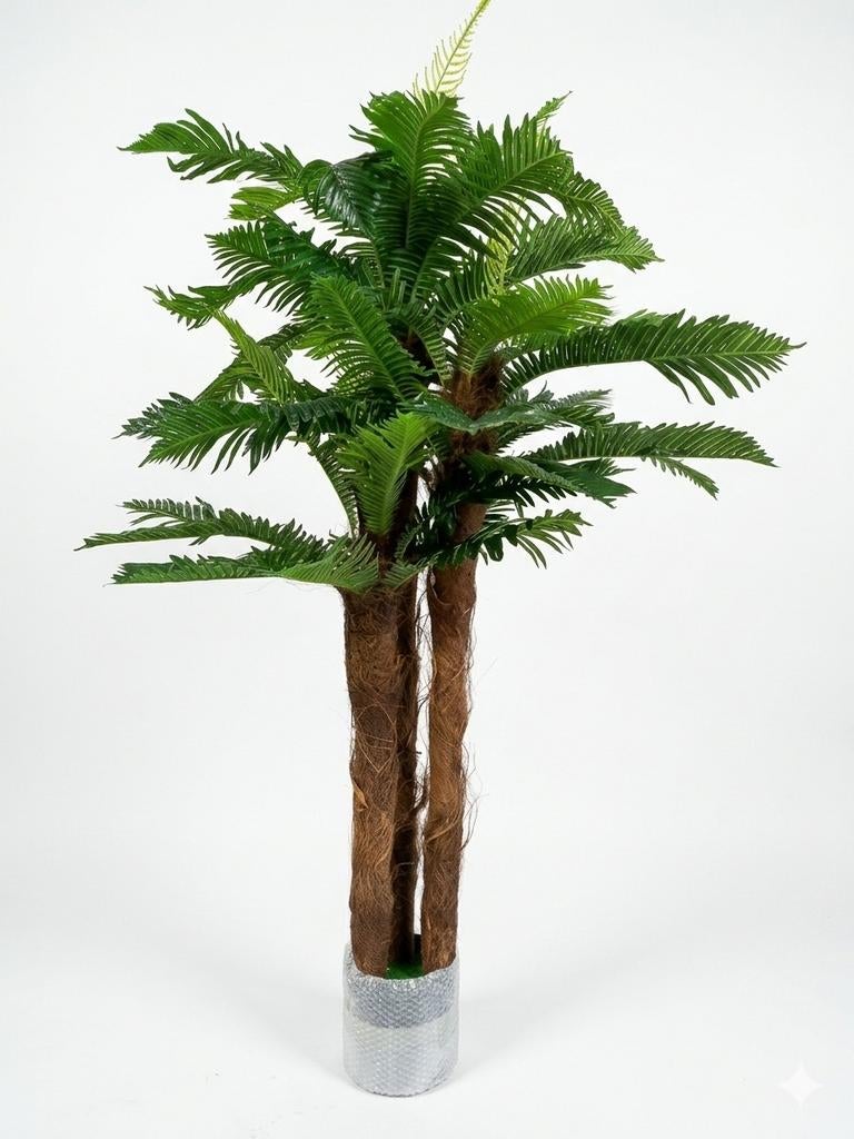 Kunstplant boom palm  180 cm, Binnen, Groen, Lankforst, Onderhoudsvrij