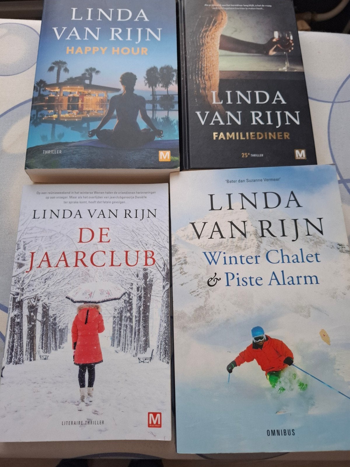 Linda van Rijn Thrillers - Diverse Titels, Ophalen of Verzenden, Gelezen, Linda van Rijn