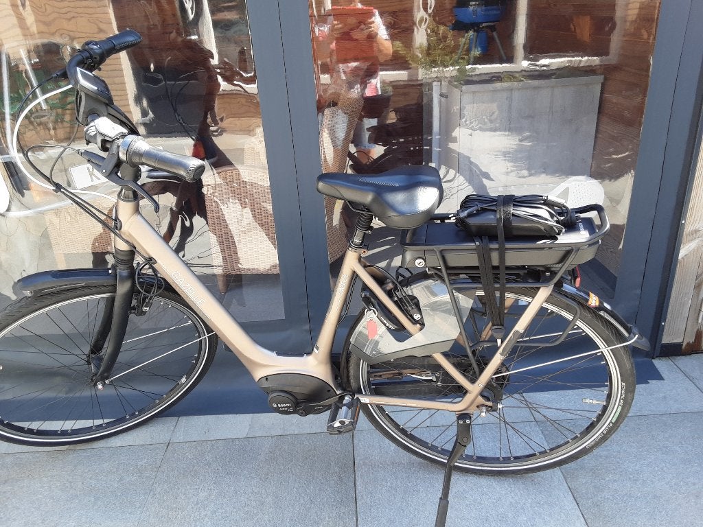 elektrische fiets, Ophalen, Gebruikt, 50 km per accu of meer, 55 tot 59 cm
