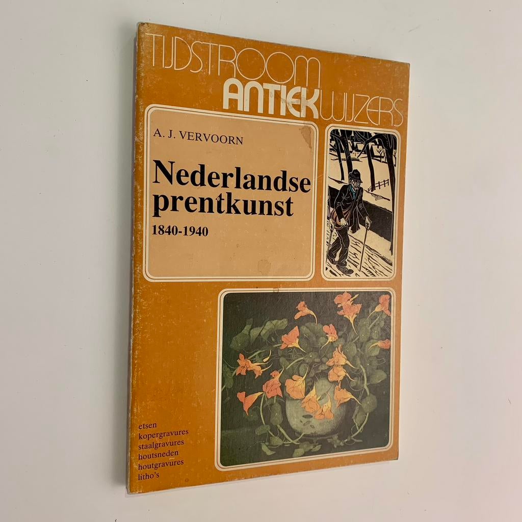 A.J. Vervoorn, Nederlandse prentkunst 1840-1940, Ophalen of Verzenden, Gelezen