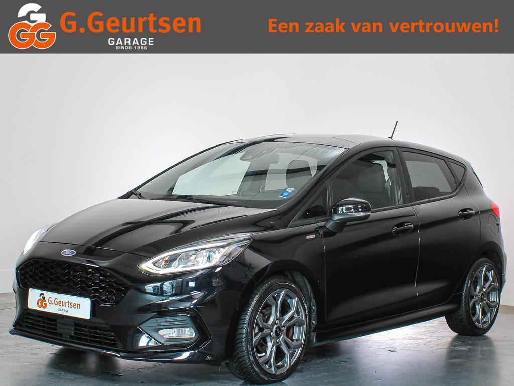 Ford Fiesta 1.0 EcoBoost ST-line Automaat LED, Cruise Contro, Zwart, Bedrijf, 19 km/l, 998 cc