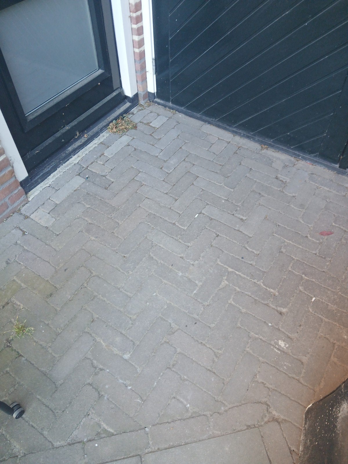 Gebruikte Dikformaat Cobblestones Brons - ca. 60 m², Ophalen of Verzenden, Gebruikt, Beton, Klinkers