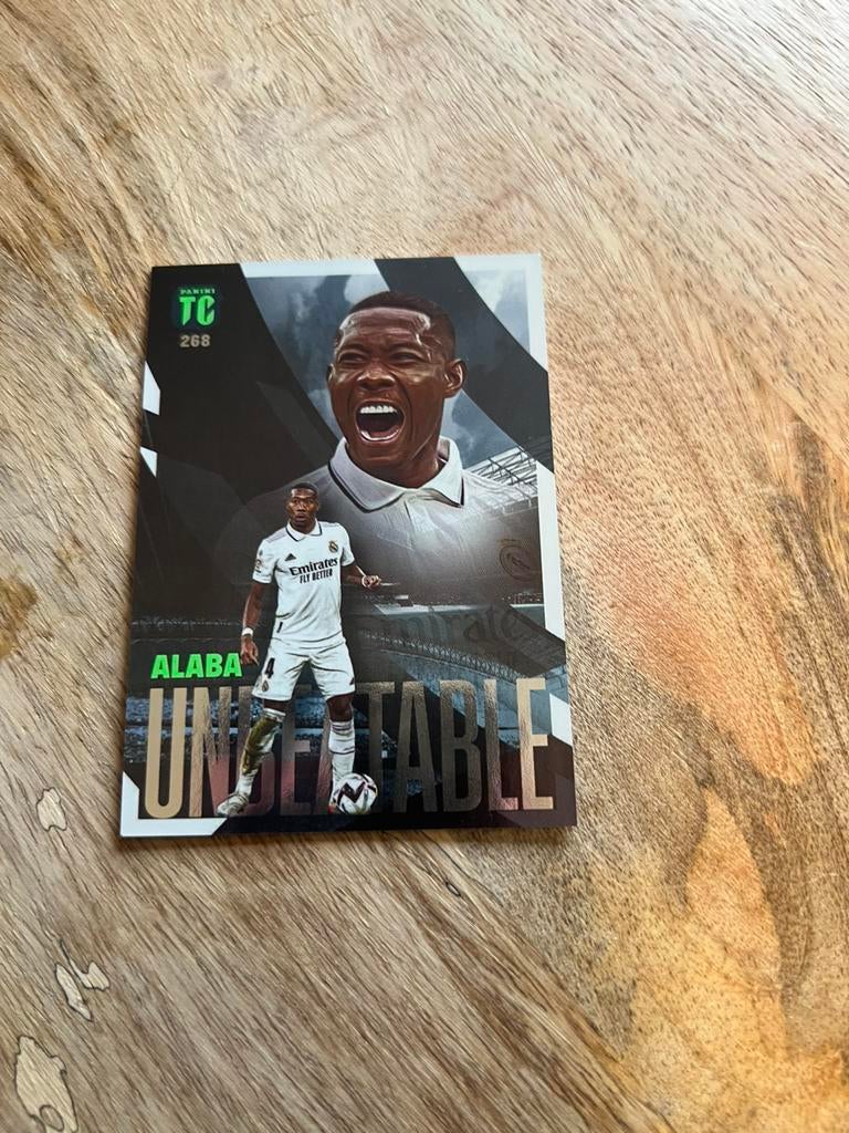 Voetbal kaart alaba in goede staat, Ophalen of Verzenden, Zo goed als nieuw, Plaatje