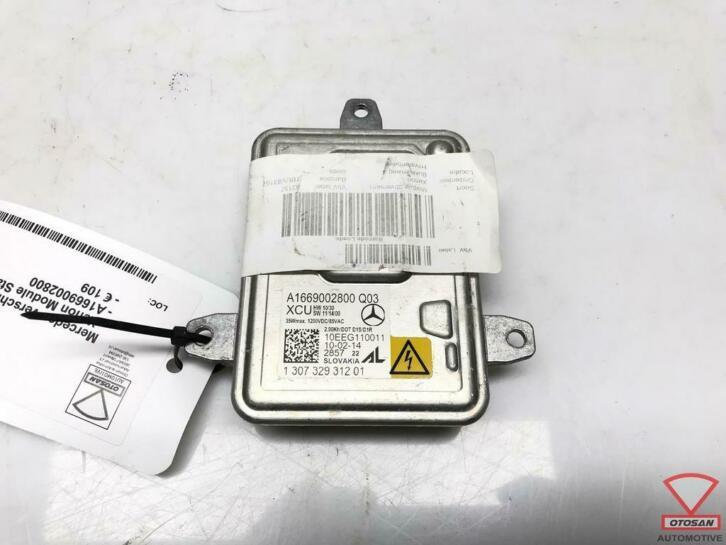 mercedes a b c e s cla xenon module starter a1669002800 0100, Gebruikt, Mercedes-Benz AG, Mercedes-Benz, Ophalen of Verzenden