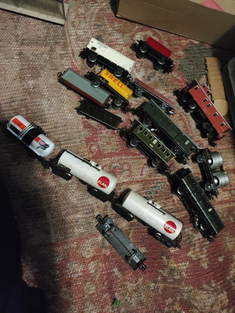 Partij modeltrein wagons marklin, Hobby en Vrije tijd, Ophalen of Verzenden, Wagon, Märklin