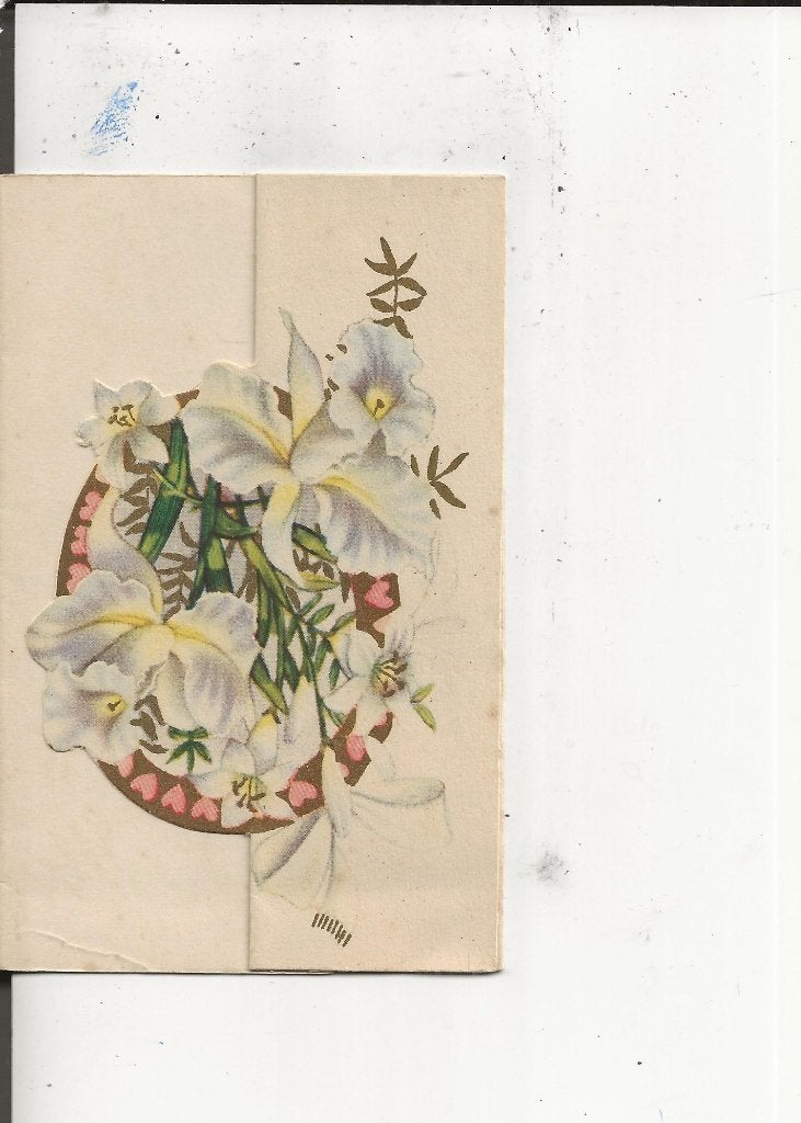 Gelukwensch Telegram HG met Uw Huwelijk Irissen, Verzamelen, Ophalen of Verzenden, Voor 1920, Gelopen, Feest(dag)