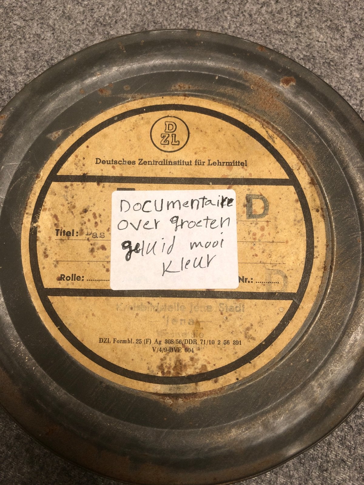 Vintage 16mm film: Documentaire over groenten, geluid, kleur, Audio, Tv en Foto, Ophalen of Verzenden, 16mm film