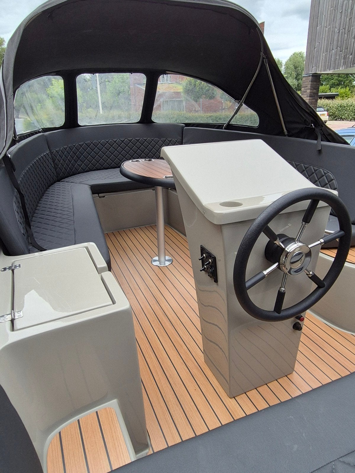 Elegance 615 Tender met Tohatsu 20 pk (vaarbewijsvrij)., Watersport en Boten, Ophalen, Tender, Rondzit, 20 pk