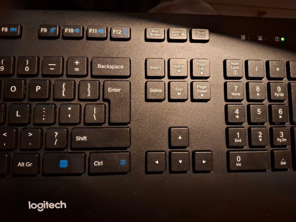 Logitech USB Keyboard K280e, Computers en Software, Toetsenborden, Gebruikt, Multimediatoetsen, Ophalen of Verzenden, Qwerty