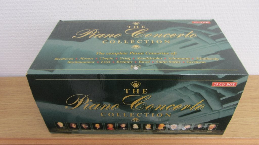 The Piano Concerto Collection - box met  25 cd's, Ophalen of Verzenden, Modernisme tot heden, Zo goed als nieuw, Orkest of Ballet