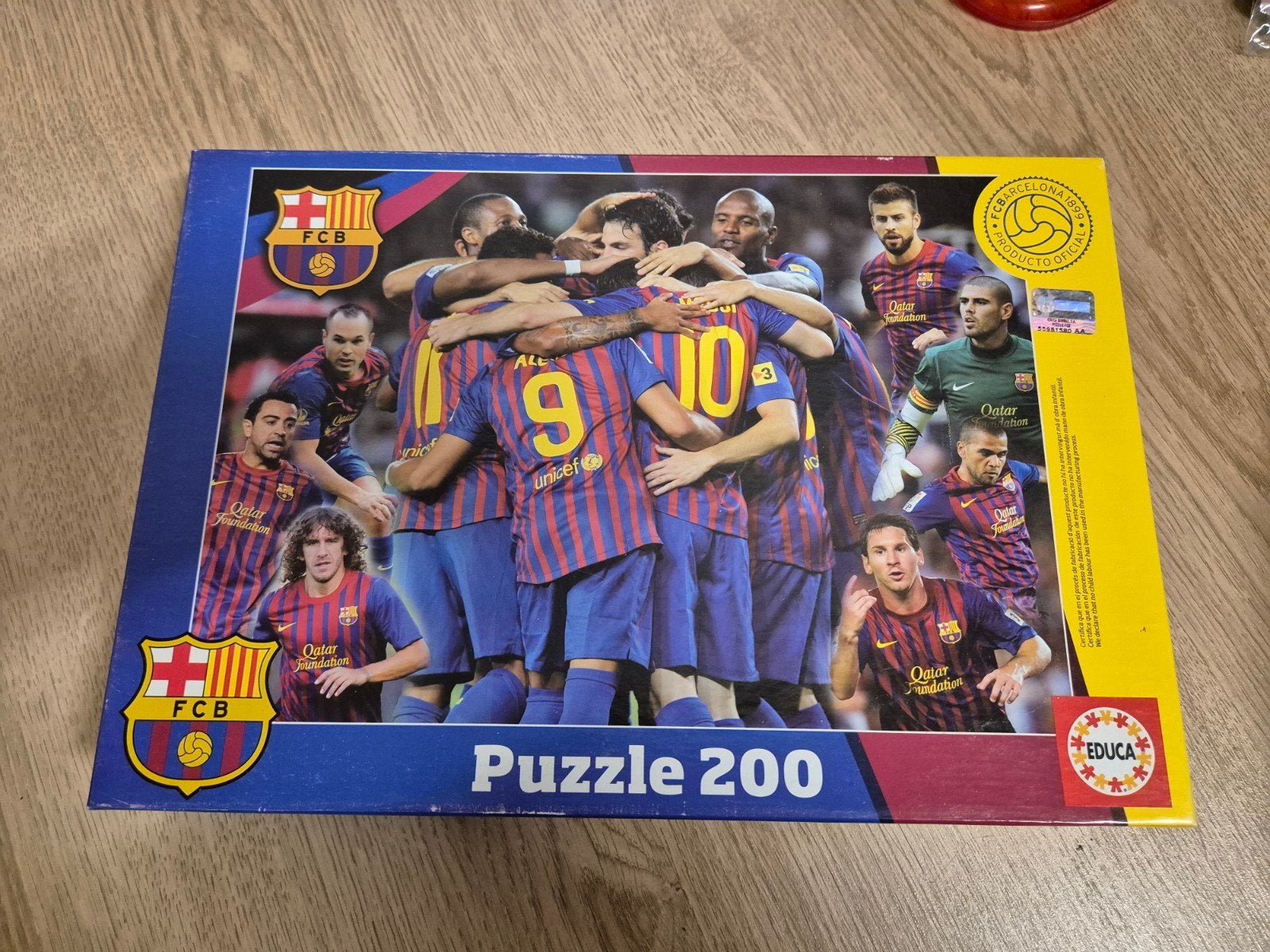 FC Barcelona puzzel, Ophalen of Verzenden, Meer dan 50 stukjes