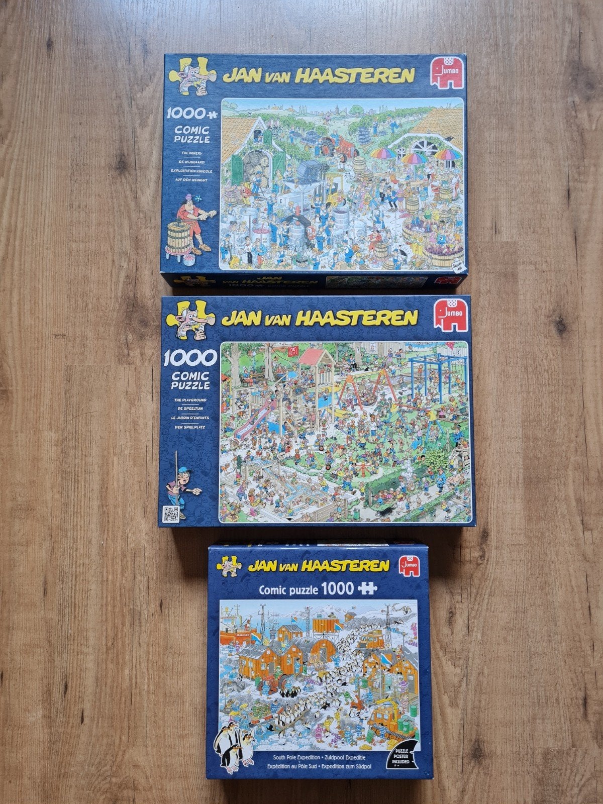Jan van Haasteren puzzels, Ophalen of Verzenden, 500 t/m 1500 stukjes, Zo goed als nieuw