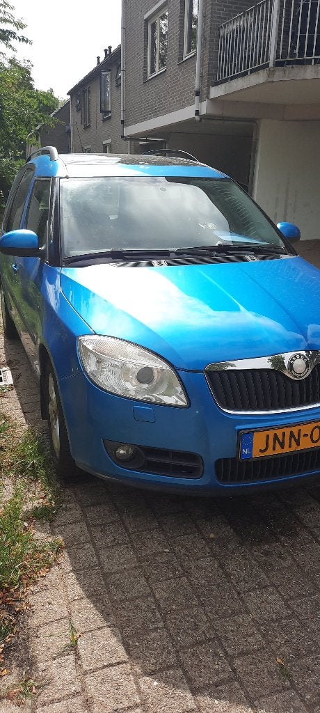 Skoda Roomster 1.6 16V 77KW 2007 Blauw, Auto's, Skoda, Voorwielaandrijving, 4 cilinders, Blauw, Roomster