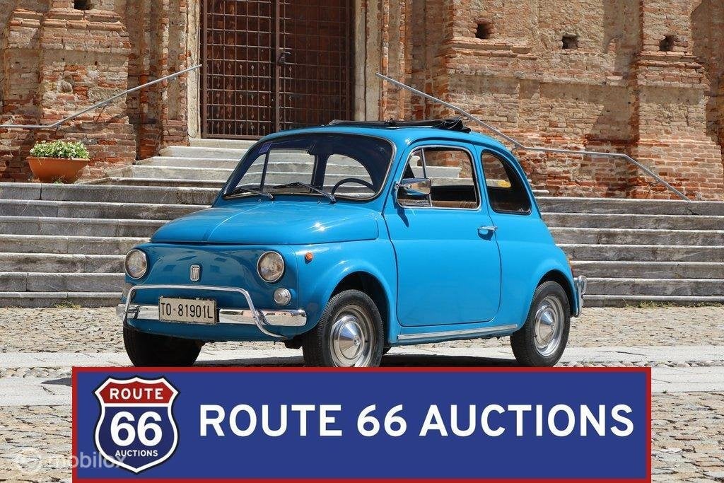 Fiat 500 L | 1970 | Route 66 Auctions, Auto's, Oldtimers, Bedrijf, Te koop, Fiat, Benzine, Overige carrosserieën, Handgeschakeld