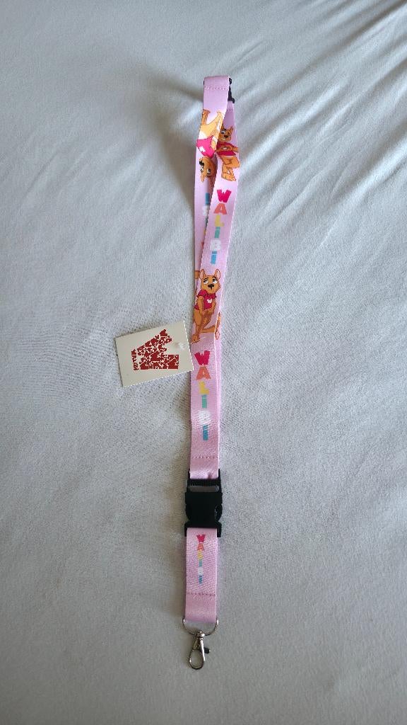 Walibi België Roze keychain, Verzamelen, Speldjes, Pins en Buttons, Ophalen of Verzenden, Nieuw, Merk, Speldje of Pin