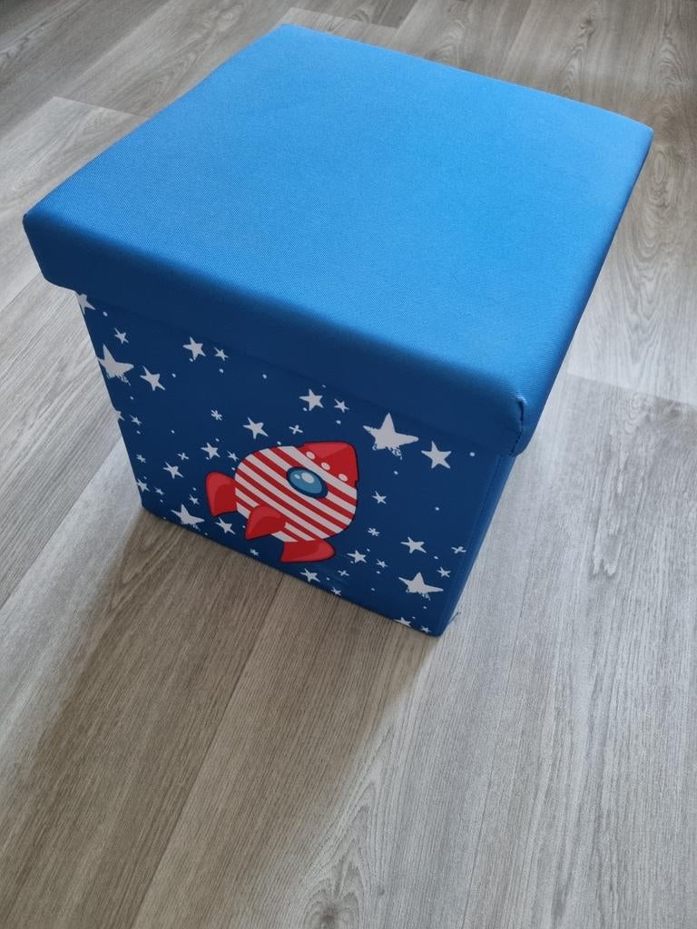 Poef - opbergbox Raket, Ophalen, Zo goed als nieuw, Overige typen