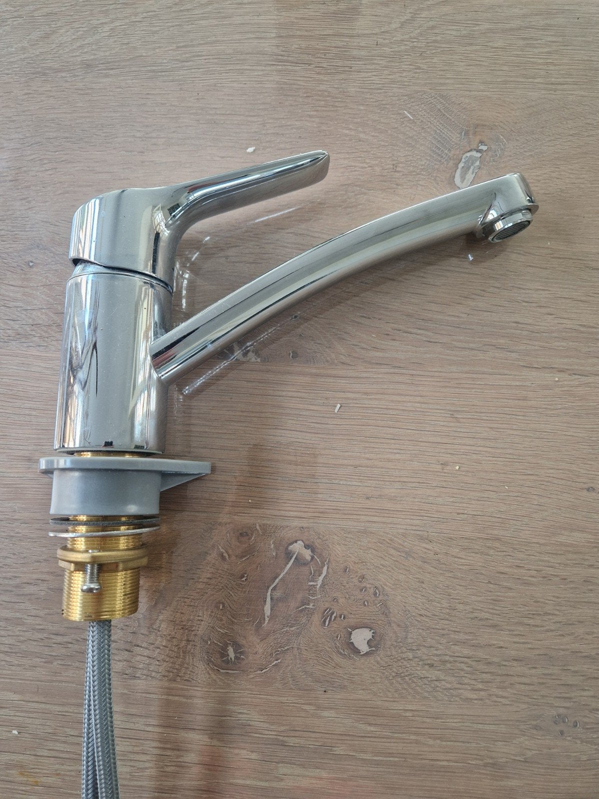 Hansgrohe  eengreeps mengkraan chroom keukenkraan kraan, Ophalen of Verzenden, Zo goed als nieuw, Chroom, Kraan