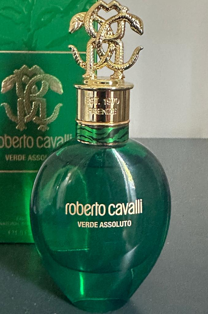 Roberto Cavalli Verde Assoluto EDP 30ml - Nieuwstaat, Sieraden, Tassen en Uiterlijk, Uiterlijk | Parfum, Ophalen of Verzenden