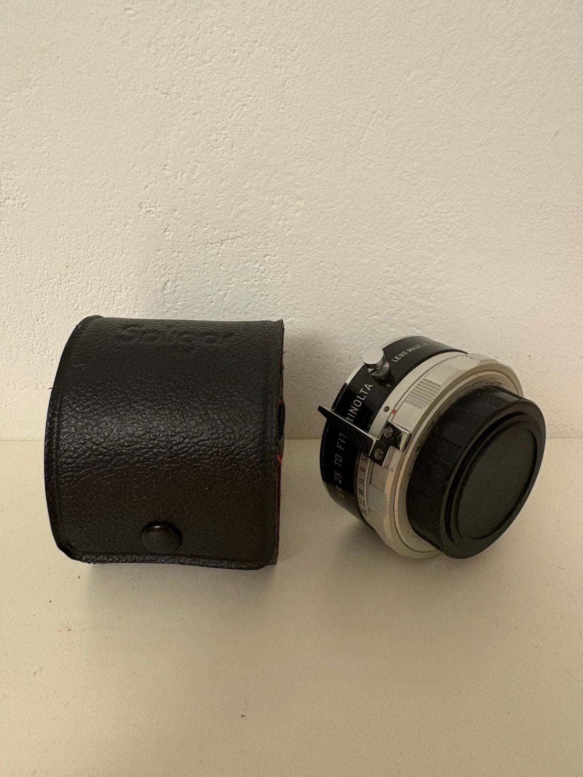 Soligor Auto Tele Converter 2x voor Minolta – Vintage, Ophalen of Verzenden, Zo goed als nieuw, Telelens
