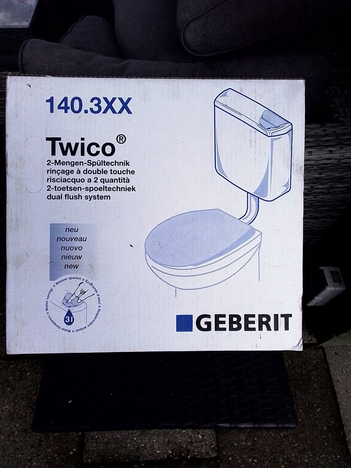 gebrit stortbak twico, Ophalen, Nieuw