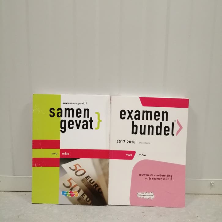 Samengevat + Examenbundel 2017/2018 M&O (VWO)