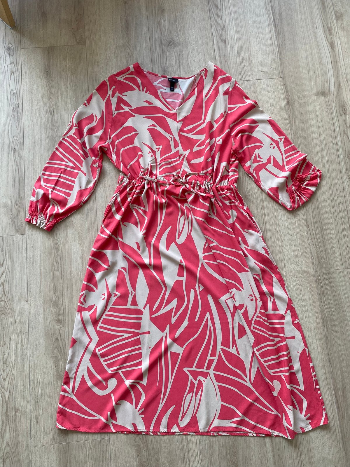 Jurk Ulla Popkem maat 50/52, Ophalen of Verzenden, Zo goed als nieuw, Maat 46/48 (XL) of groter, Onder de knie