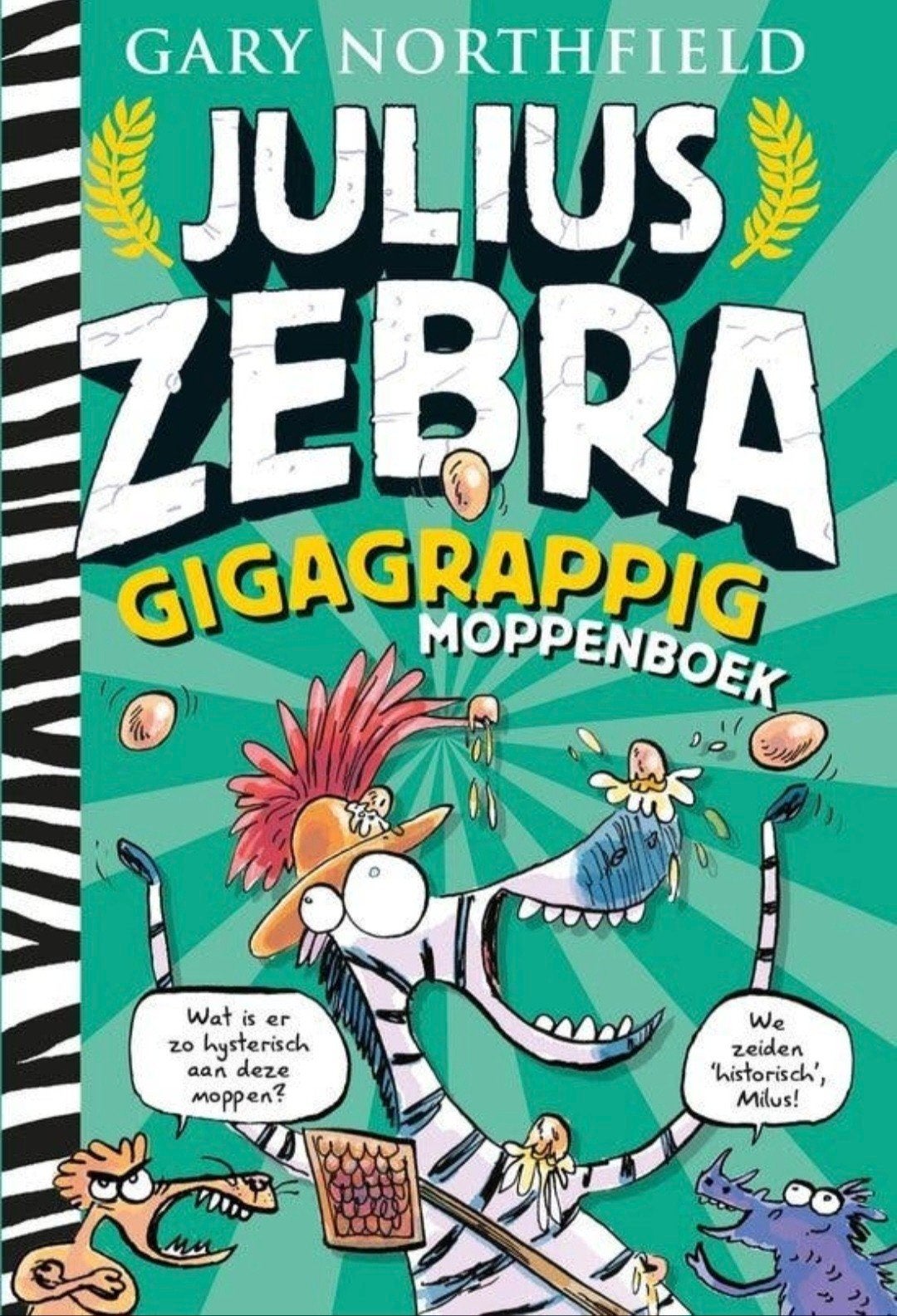 Julius Zebra - Gigagrappig moppenboek - Gary Northfields, Verzenden, Zo goed als nieuw