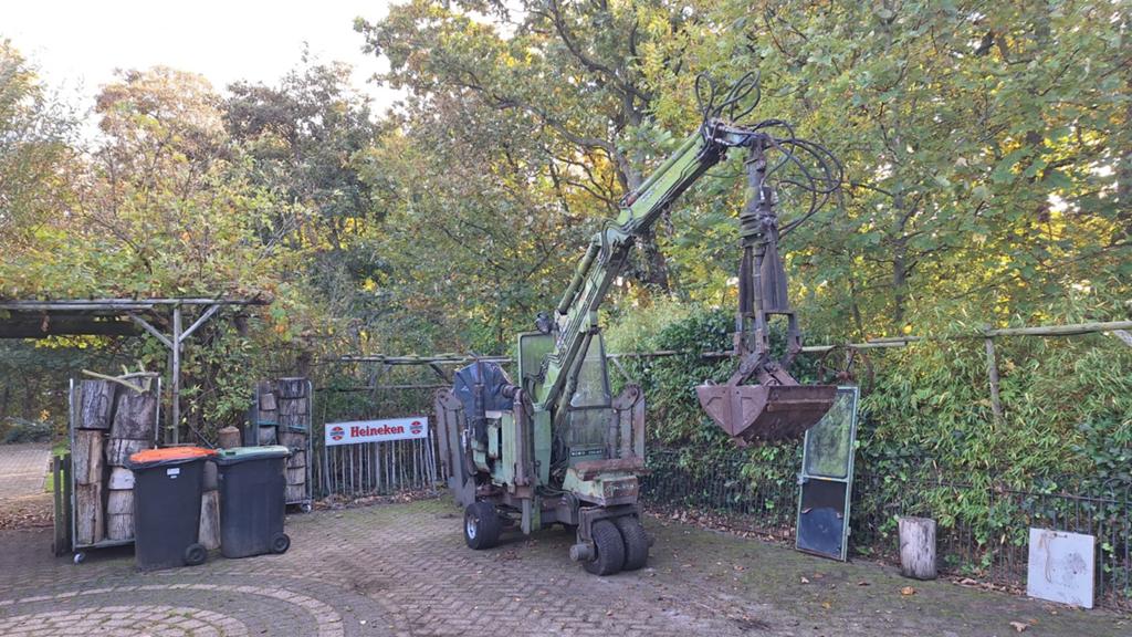 Grafdelver, Zakelijke goederen, Ophalen, Graafmachine