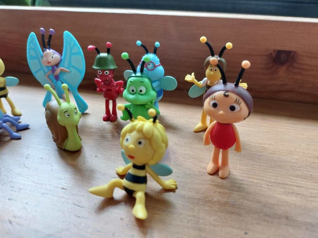 10 Maya de bij poppetjes, Verzamelen, Poppetjes en Figuurtjes, Ophalen of Verzenden