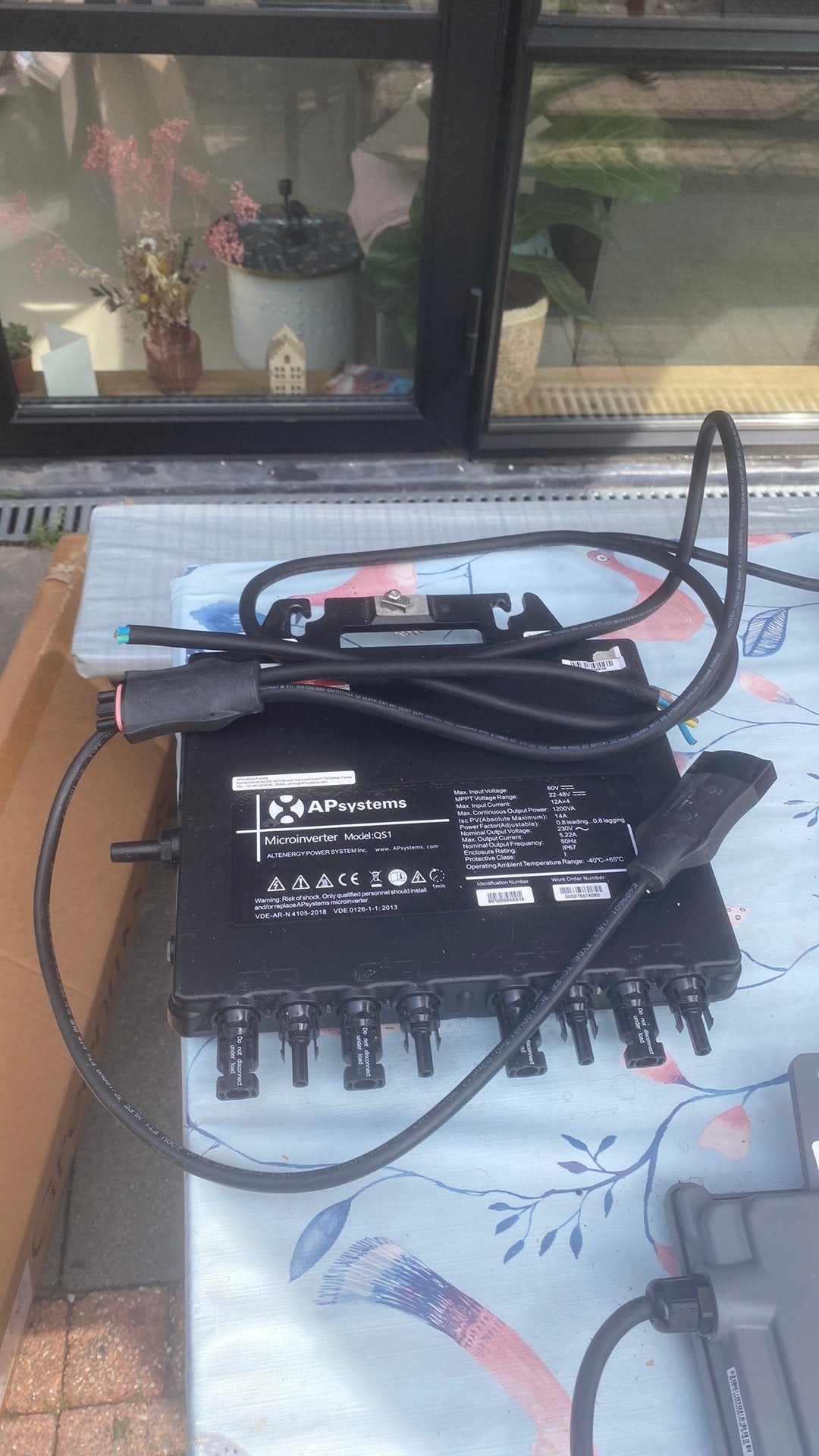 APS Micro Omvormer +1 st. QS1 1F met bekabeling, Ophalen, Gebruikt, Overige typen, 200 wattpiek of meer