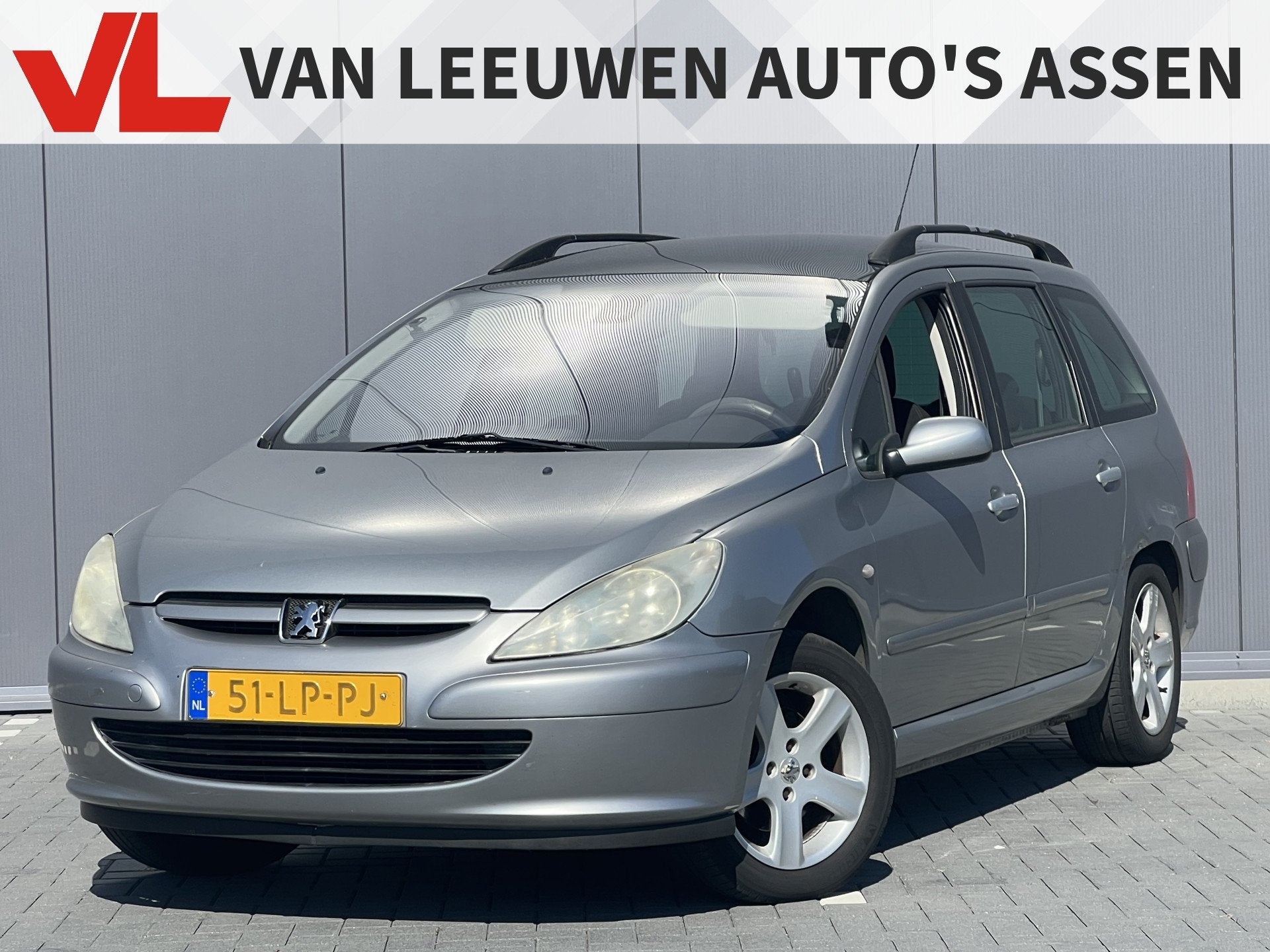 Peugeot 307 SW 2.0 16V | Airco | Cruise | Trekhaak, Auto's, Voorwielaandrijving, 1330 kg, Gebruikt, Zwart