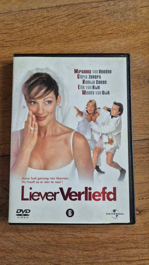 Liever Verliefd - DVD, Vanaf 6 jaar, Ophalen of Verzenden, Zo goed als nieuw, Romantische komedie