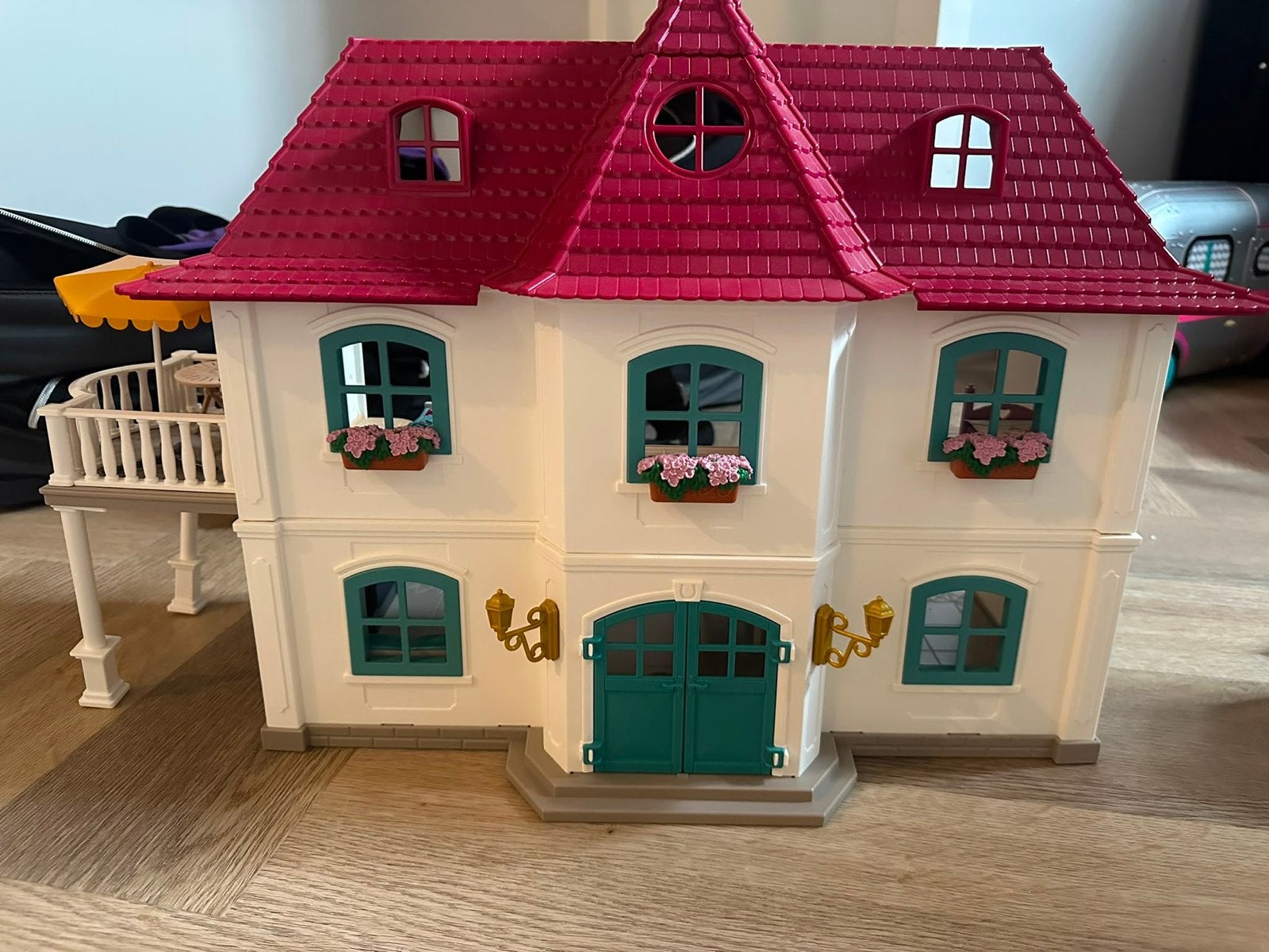 Schleich Paardenstal met Huis en veel Accessoires, Ophalen of Verzenden, Zo goed als nieuw, Meisje