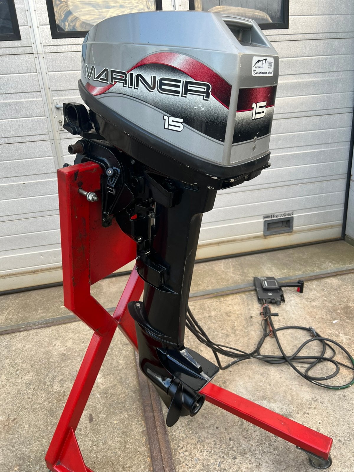 Mariner 15 pk langstaart elektrisch start, 10 tot 30 pk, Elektrische start, Ophalen of Verzenden, Zo goed als nieuw