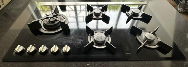 ATAG  5 pits gaskookplaat met wokbrander, Ophalen, Gebruikt, Minder dan 85 cm, 60 cm of meer