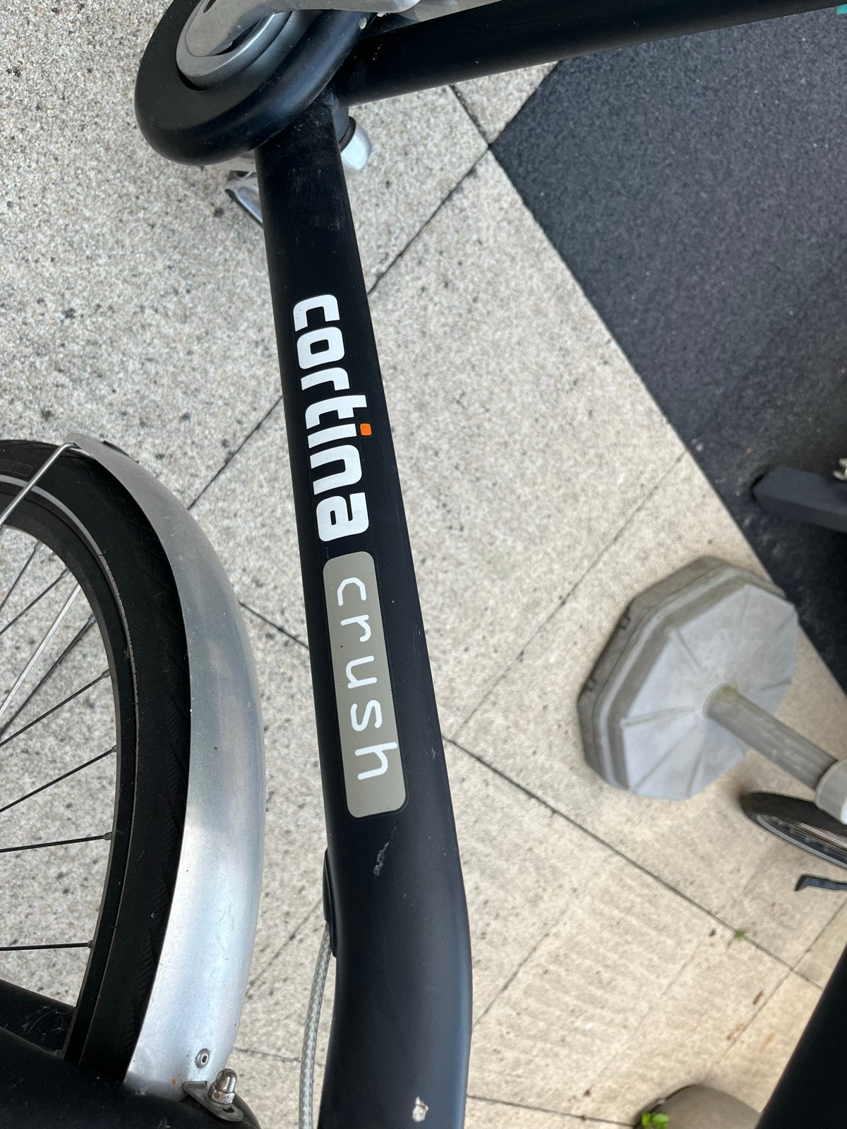 Cortina Crush heren fiets- Zwart., Ophalen, Gebruikt, Overige merken, Versnellingen