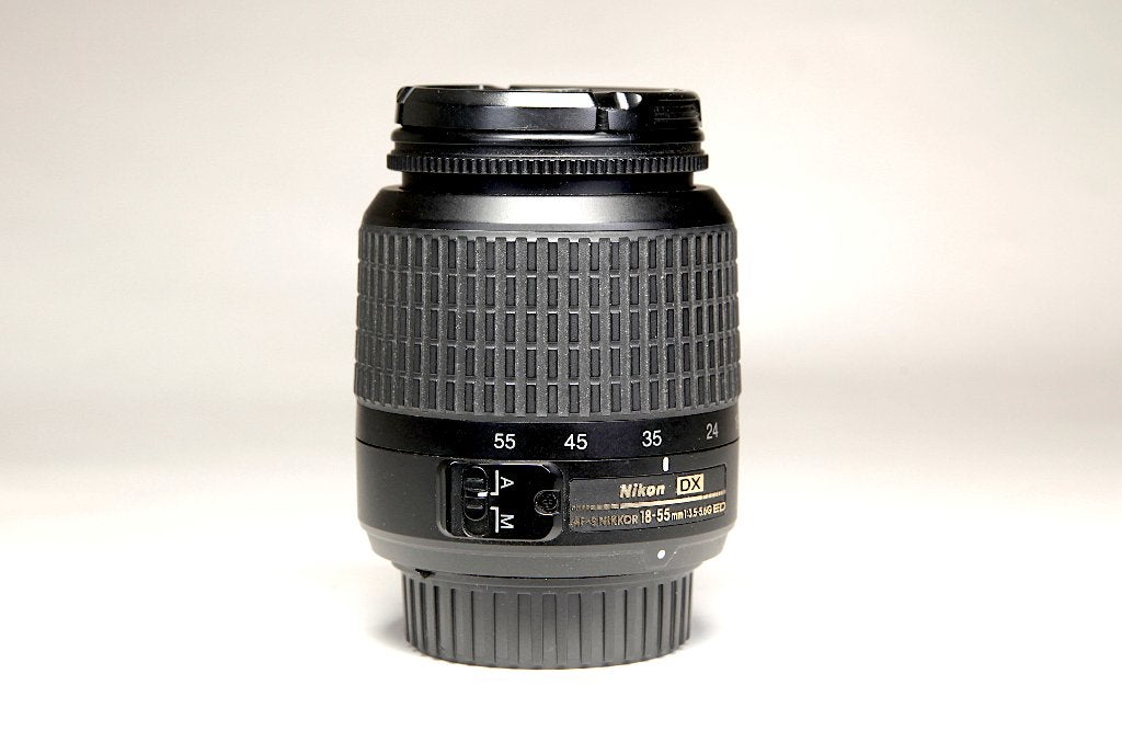 Nikon DX AF-S Nikkor 18-55 3.5-5.6 G ED, Gebruikt, Nikon, Ophalen of Verzenden, Autofocus