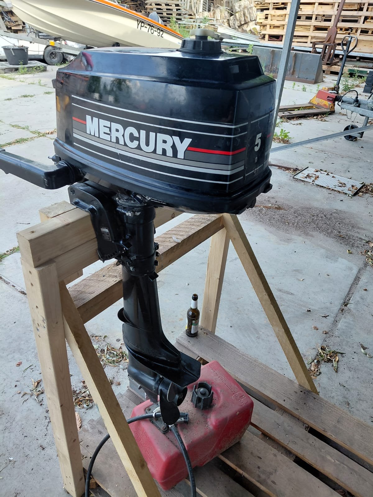 Mercury 5 pk, Ophalen, Zo goed als nieuw, Motor en Techniek