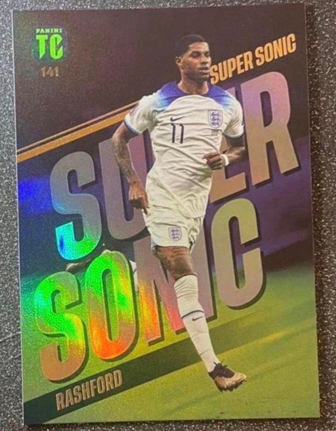 Panini Top Class 2023    SUPER SONIC    RASHFORD    UK, Verzenden, Zo goed als nieuw, Plaatje