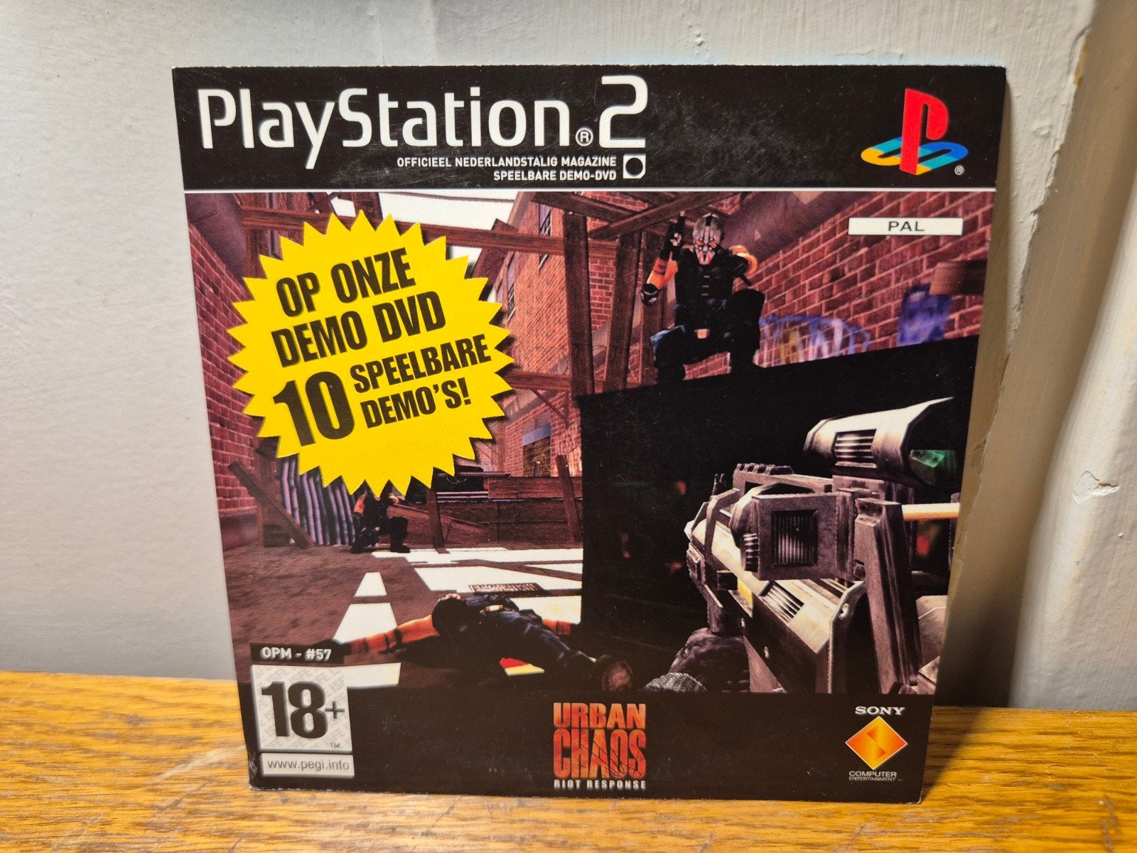 OPSM demo ps2 #57 oa Urban Chaos, Avontuur en Actie, 1 speler, Ophalen of Verzenden, Zo goed als nieuw