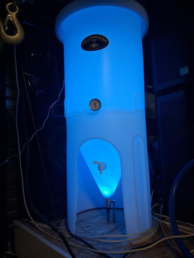 Conisch gistvat kellermeister 120 liter, Ophalen, Minder dan 10 lampen