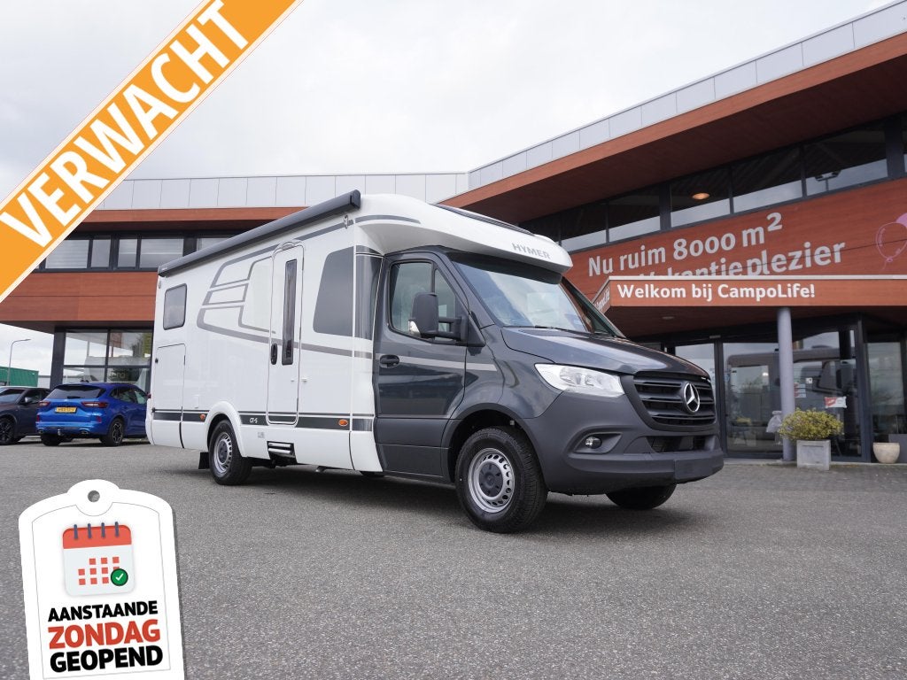 Hymer GT-S 685 170 pk AUTOMAAT, Caravans en Kamperen, Automaat, Ringverwarming, Boiler, Diesel