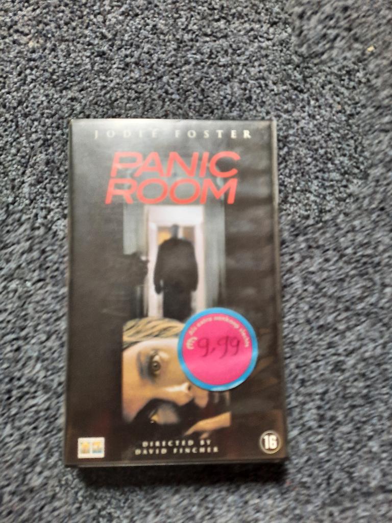 PANIC ROOM! Thriller met Jodie Foster e.v.a Op VIDEO!, Vanaf 16 jaar, Verzenden, Zo goed als nieuw, Thrillers en Misdaad