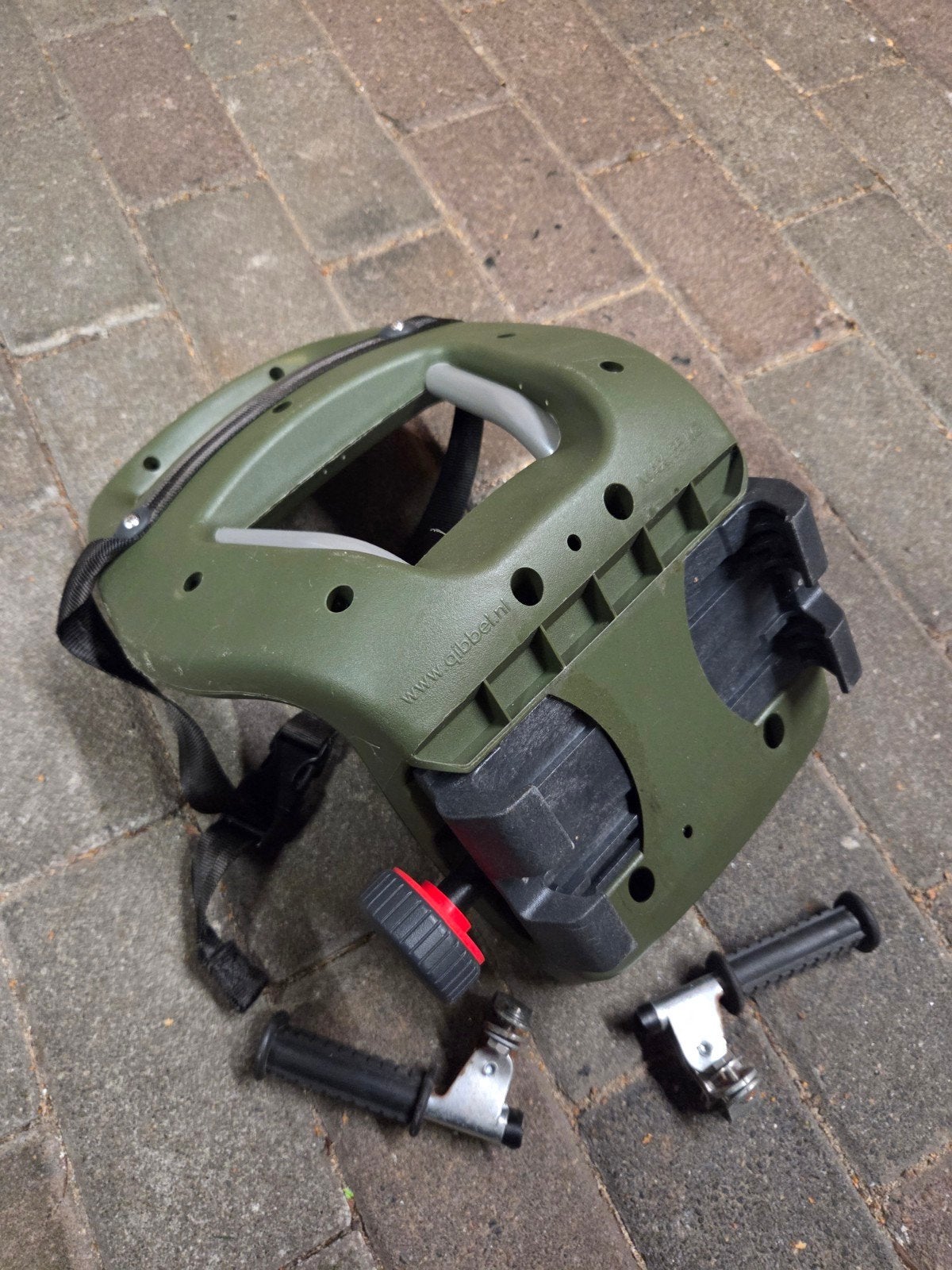 Qibbel fietsstoeltje voor achterop., Achterzitje, 22 t/m 36 kg, Ophalen of Verzenden, Qibbel
